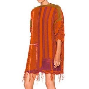 Acne Studios SS17 Anastasia Wool Alpaca Poncho / Long Dress